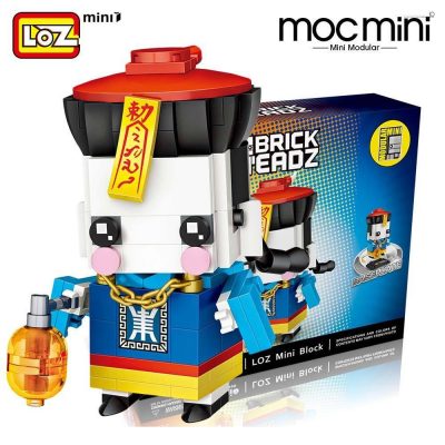 LOZ Brick Anime Mini Blocks Assemblage Chinese Zombie Toys Jiang Shi Action Figure Ghost Halloween Gift - LOZ MALL