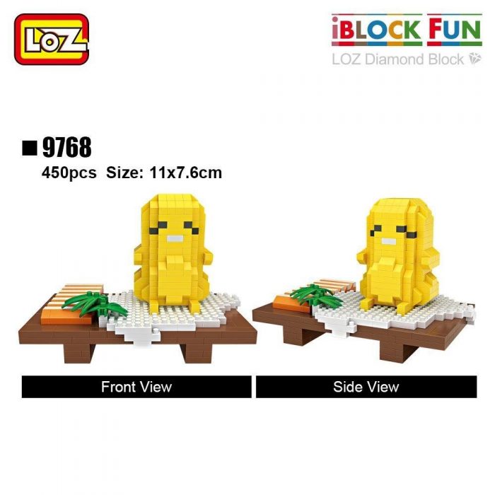 LOZ Kim C ng Kh i Sushi M H nh L p R p Mini G - LOZ MALL