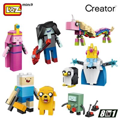 LOZ Mini Block Figure Anime Assembly Model Building Blocks Set Dolls Bricks Toy Kids Gift Brick - LOZ MALL
