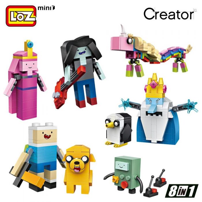 LOZ Mini Block Figure Anime Assembly Model Building Blocks Set Dolls Bricks Toy Kids Gift Brick - LOZ MALL