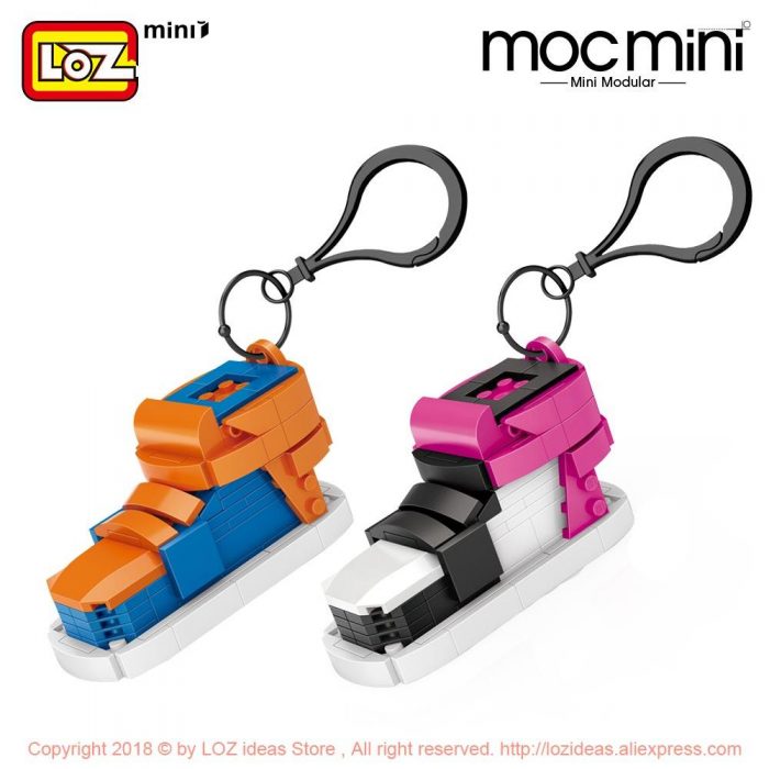 LOZ Mini Blocks New Cute Couples Sports Shoes Building Blocks Set Bricks Diy Basketball Shoes Toys - LOZ MALL
