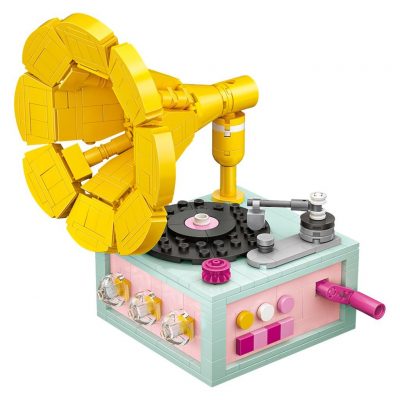 LOZ Mini Building Blocks phonograph Assemable Kids Educational Toys for Children Creator Technic Girl Play House 3 - LOZ MALL