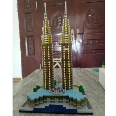 YZ 057 Large Kuala Lampur Petronas Tower - LOZ Blocks Official Store