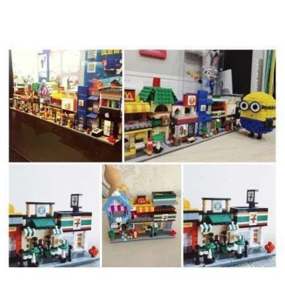 LOZ 1601-1608 Mini Street - LOZ Blocks Official Store