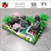 BS 801 China Ancient Architecutre Dream Yard Garden Temple Lake Tree Mini Diamond Blocks Bricks Building - LOZ MALL