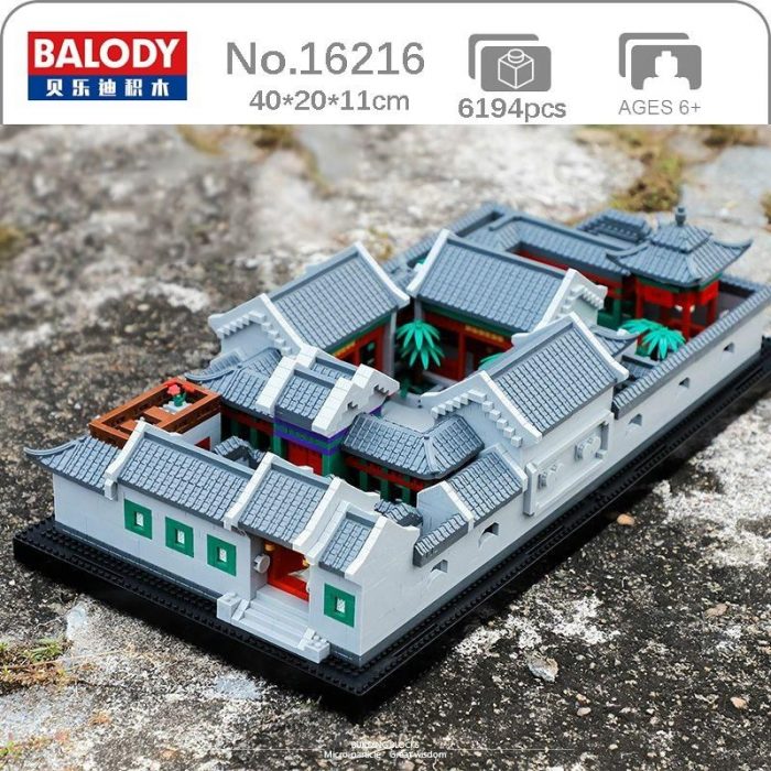 Balody 16216 World Architecture Ancient Courtyard House Tree Model Mini Diamond Blocks Bricks Building Toy for 700x700 1 - LOZ MALL