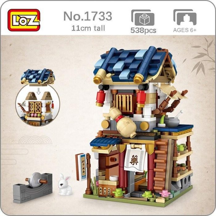 LOZ 1733 Pharmacy Medicine Chinatown 1 - LOZ MALL