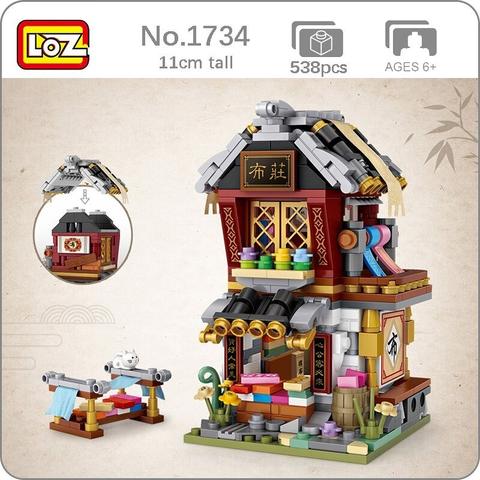 LOZ 1734 Cloth Shop Chinatown - LOZ MALL