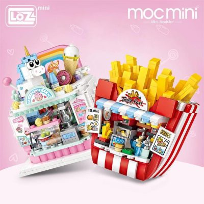 LOZ 1732 French Fries Shop - LOZ Blocks Official Store