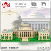 Lezi 8034 World Architecture USA MIT University School 3D Model DIY Mini Diamond Blocks Bricks Building 1 - LOZ MALL