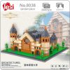 Lezi 8038 World Architecture Princeton University School Model DIY Mini Diamond Blocks Bricks Building Toy for - LOZ MALL