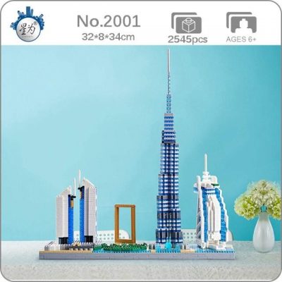 Xingwei 2001-2003 World Architecture - LOZ Blocks Official Store