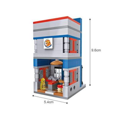LOZ 1602 Burger King - LOZ Blocks Official Store