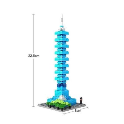 LOZ 9365 Taipei Tower - LOZ Blocks Official Store