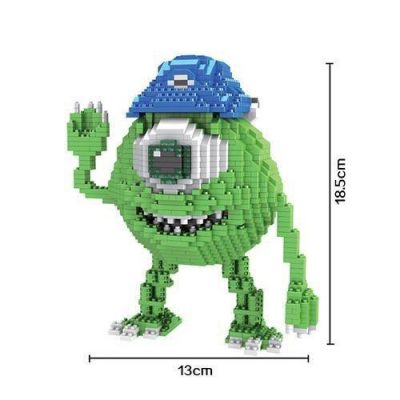 HC Magic 9058 Monsters Inc Mike Wazowski - LOZ Blocks Official Store