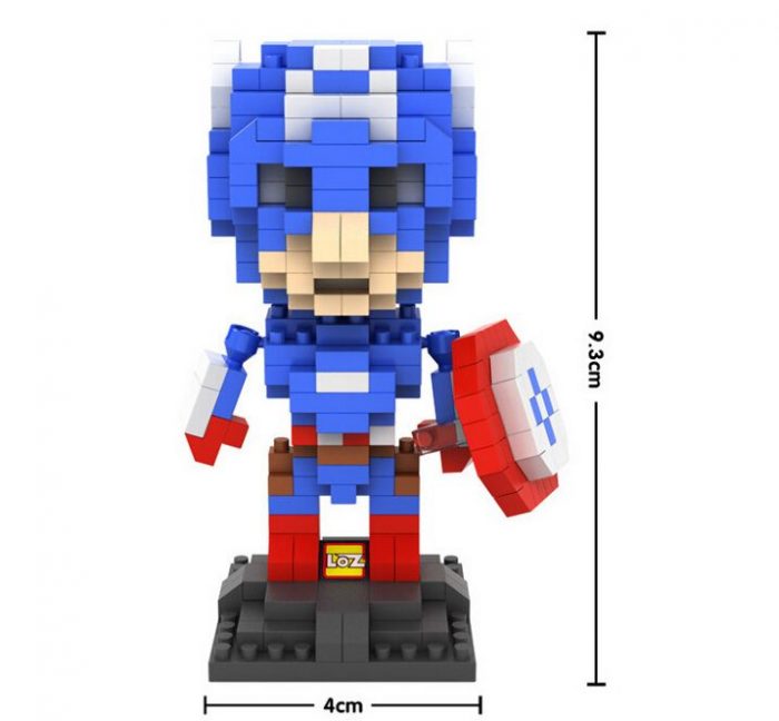 32d245a7858cf9f19d877bcdd384ad0d captain american kids toys - LOZ MALL