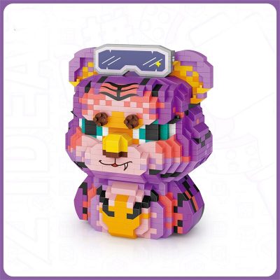 LOZ 8117 Animal World Spring Festival Tiger Year Glasses Pet Doll 3D Mini Diamond Blocks Bricks 5 - LOZ MALL
