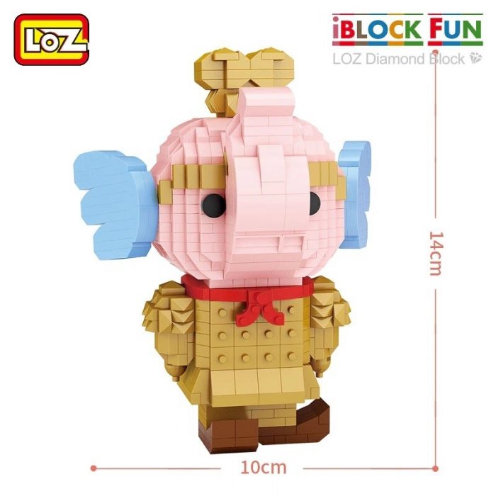 LOZ 9264 Elephant Sodier 2 - LOZ MALL