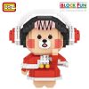 LOZ Christmas Bear B Family Gift Bear Gulu Micro particle Diamond Building Blocks Assembled Decompression Toy 2 - LOZ MALL