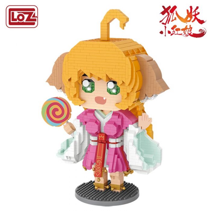 LOZ Diamond Blocks building assembling adult high difficulty large scale mosaic model ornaments fox demon little 1 - LOZ MALL