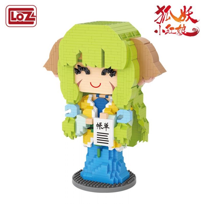 LOZ Diamond Blocks building assembling adult high difficulty large scale mosaic model ornaments fox demon little 2 - LOZ MALL
