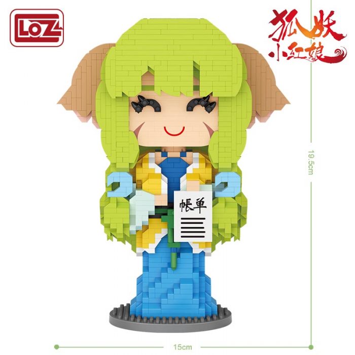 LOZ Diamond Blocks building assembling adult high difficulty large scale mosaic model ornaments fox demon little 5 - LOZ MALL