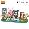 LOZ Lizhi Forest Mini Fairy Tale Animal Series Bear Kid Wolf Juvenile Rabbit Red Riding Hood - LOZ MALL