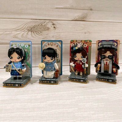 LOZ The Republic of China Era Singer Boss Leader Youth Student Schoolgirl 3D Mini Blocks Bricks 1 1 - LOZ MALL