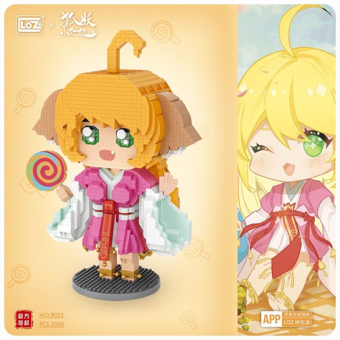 loz 9053 demon fox small red lady small p main 0 - LOZ MALL