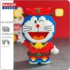 Balody 16145 Anime Doraemon God Of Wealth Cat Animal Robot Pet Model Mini Diamond Blocks Bricks - LOZ MALL