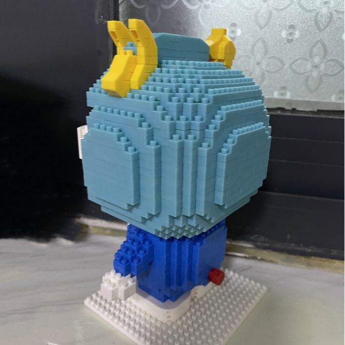 Balody 16231 Zodiac Anime Doraemon Libra Cat Robot Animal Pet Model Mini Diamond Blocks Bricks Building 4 - LOZ MALL