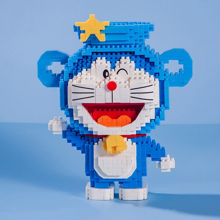 Balody 16235 Zodiac Anime Doraemon Aquarius Cat Robot Animal 3D Mini Diamond Blocks Bricks Building Toy 1 - LOZ MALL