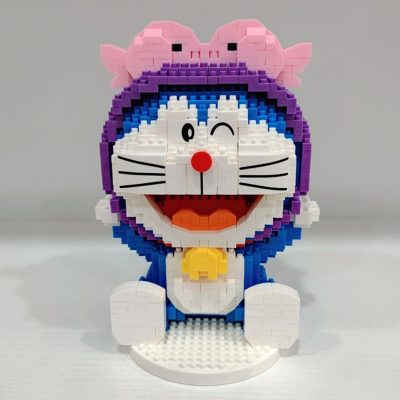 Balody 16236 Zodiac Anime Doraemon Pisces Cat Robot Animal Pet Mini Diamond Blocks Bricks Building Toy 4 - LOZ MALL
