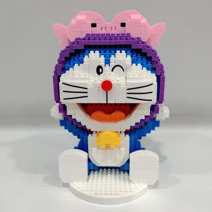 Balody 16236 Zodiac Anime Doraemon Pisces Cat Robot Animal Pet Mini Diamond Blocks Bricks Building Toy 4 - LOZ MALL