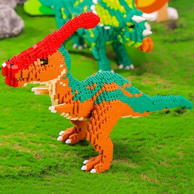 Balody 16250 Jurassic Period Dinosaur Parasaurolophus Monster Mini Diamond Blocks Bricks Building Toy For Children Gift 2 - LOZ MALL
