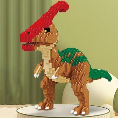 Balody 16250 Jurassic Period Dinosaur Parasaurolophus Monster Mini Diamond Blocks Bricks Building Toy For Children Gift 3 - LOZ MALL