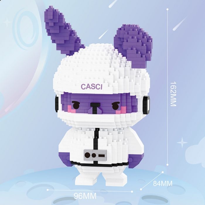 Balody 16289 Space Adventure Rabbit Astronaut Animal World Model DIY Mini Diamond Blocks Bricks Building Toy 3 - LOZ MALL