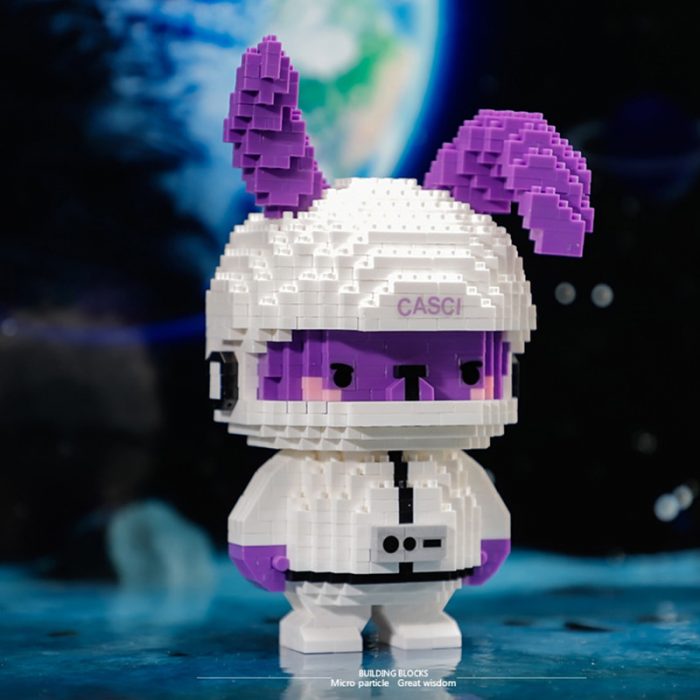 Balody 16289 Space Adventure Rabbit Astronaut Animal World Model DIY Mini Diamond Blocks Bricks Building Toy 4 - LOZ MALL