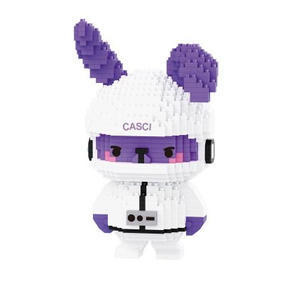 Balody 16289 Space Adventure Rabbit Astronaut Animal World Model DIY Mini Diamond Blocks Bricks Building Toy 5 - LOZ MALL