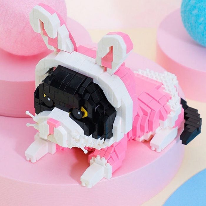 Balody 16405 Animal World Persian Cat Kitten Rabbit Clothing Pet DIY Mini Diamond Blocks Bricks Building 3 - LOZ MALL