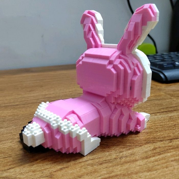 Balody 16405 Animal World Persian Cat Kitten Rabbit Clothing Pet DIY Mini Diamond Blocks Bricks Building 4 - LOZ MALL