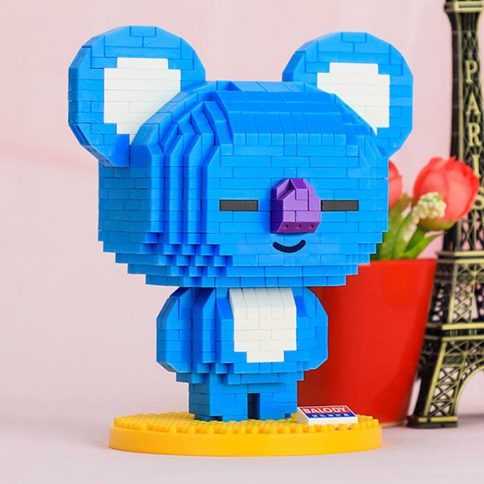 Balody 18146 Animal World Koala Bear Smile Stand Pet Doll Model Mini Diamond Blocks Bricks Building 2 - LOZ MALL