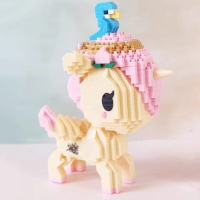 Balody 18188 Animal World Unicorn Peach Bird Fly Horse Monster Pet Doll DIY Mini Diamond Blocks 3 - LOZ MALL