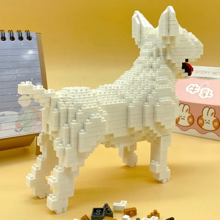 Balody 18245 Animal World Pit Bull Terrier Dog Stand Pet Doll Mini Diamond Blocks Bricks Building 4 - LOZ MALL