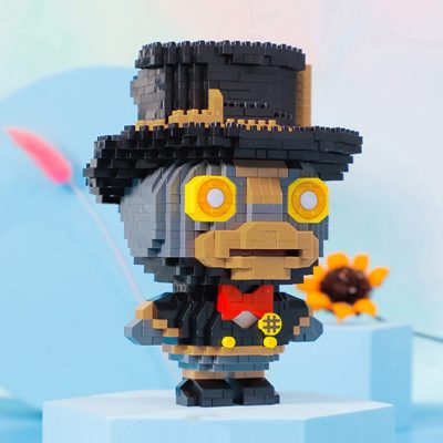 Balody 18375 Game Identity Guard Duck Gentleman Animal Monster DIY Mini Diamond Blocks Bricks Building Toy 2 - LOZ MALL