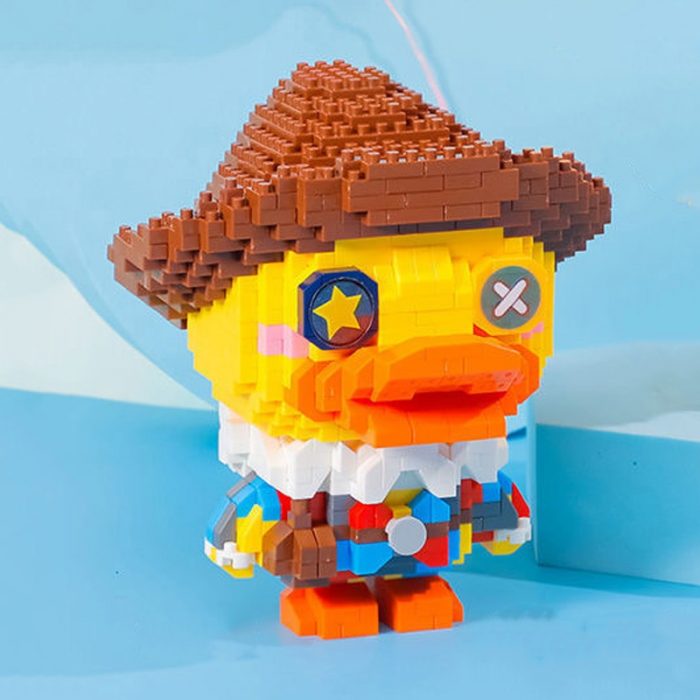 Balody 18376 Game Identity Acrobat Duck Clown Animal Monster Mini Diamond Blocks Bricks Building Toy for 2 - LOZ MALL