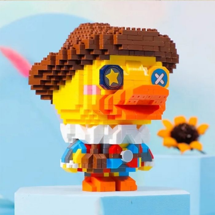 Balody 18376 Game Identity Acrobat Duck Clown Animal Monster Mini Diamond Blocks Bricks Building Toy for 3 - LOZ MALL