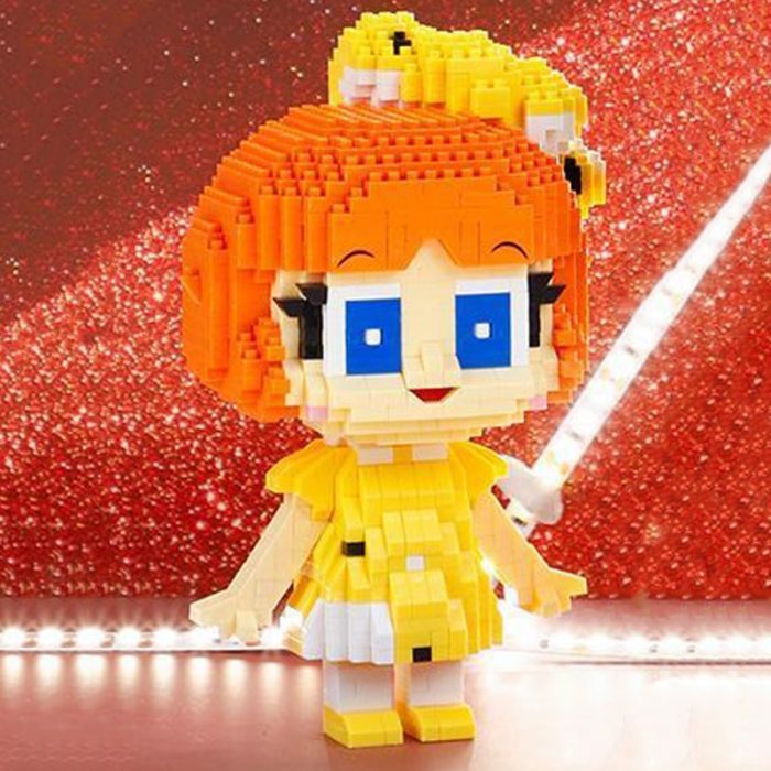 Balody 18419 Anime Mighty Atom Astro Boy Suzu Robot Girl Doll Mini Diamond Blocks Bricks Building 2 - LOZ MALL