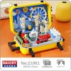 Balody 21061 Duck Travel Suitcase London Eye Big Ben Tower Bridge Train DIY Mini Blocks Bricks - LOZ MALL