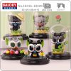 Balody Animal Cat Singer Guitar Hamburger Candy Teacup Pet Display Case Mini Diamond Blocks Bricks Building - LOZ MALL